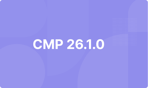 CMP 26.1.0 Sürüm Notları