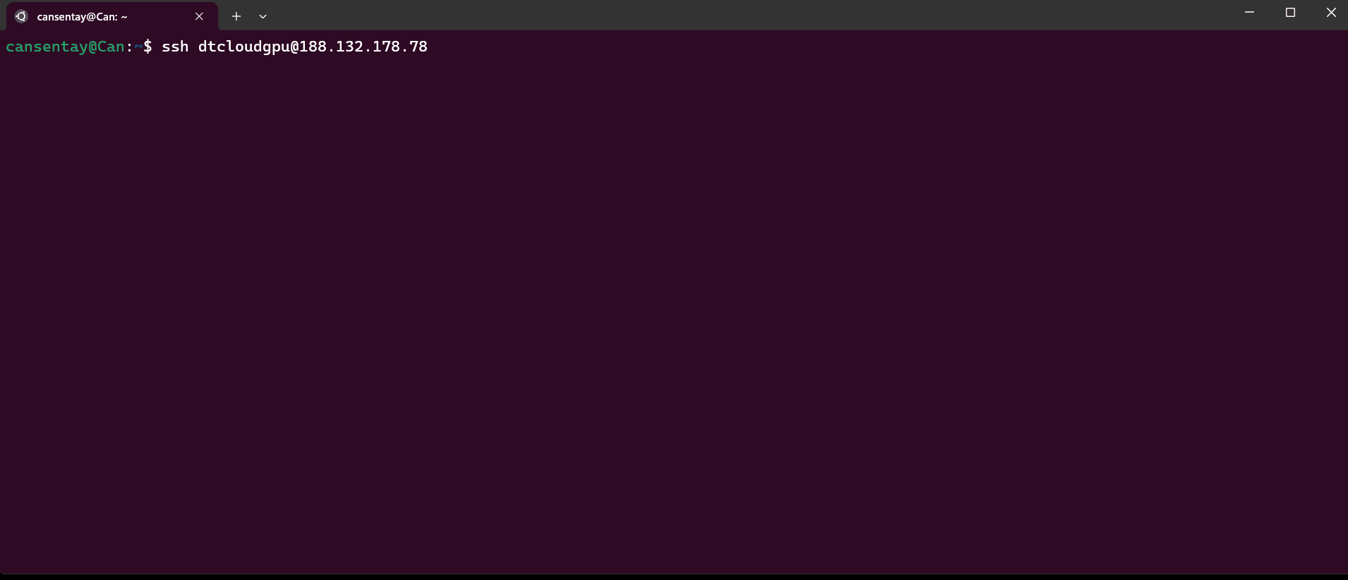 SSH Bağlantısı ve Nvidia Sürücü Kontrolü